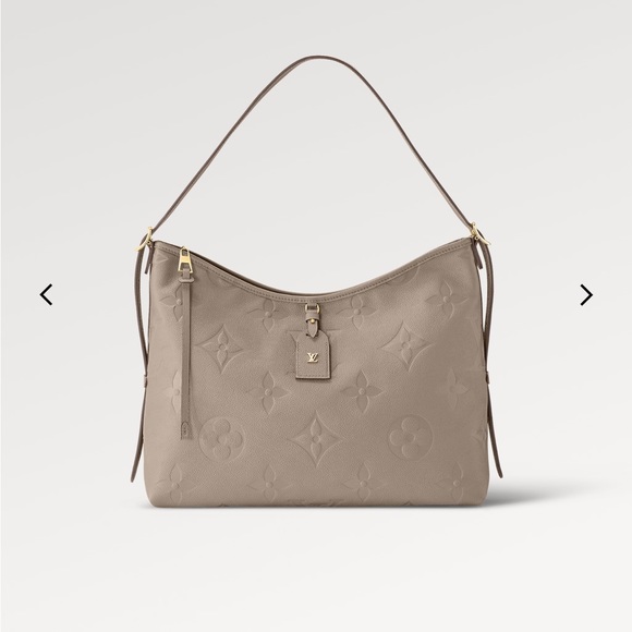 LV CarryAll MM bag in turtle dove - Picture 9 of 13